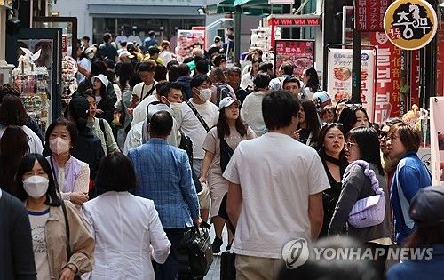 서울 명동 거리 [연합뉴스 자료사진]