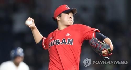 최고 시속 155㎞ 강속구 유망주 롯데 이민석