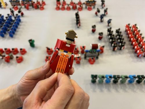 '레고 오향친제반차도'