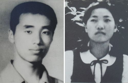 국립 5·18민주묘지에 안장된 류동운(왼쪽)·박금희 열사