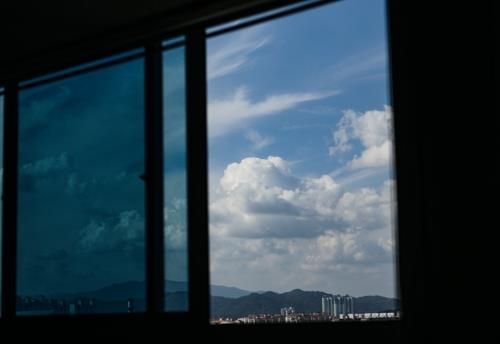 구름 많은 날씨