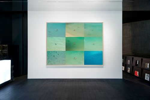 리처드 미즈락의 '온 더 비치' 연작 전시 전경[페이스갤러리 서울 제공. 재판매 및 DB 금지]