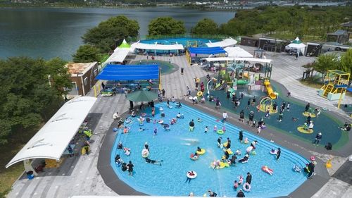 광양 백운제테마공원 물체험장