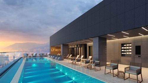 L7해운대 루프탑 풀