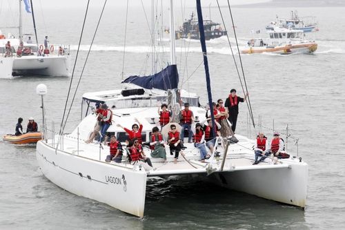 지난해 개최된 뱃놀이 축제 모습