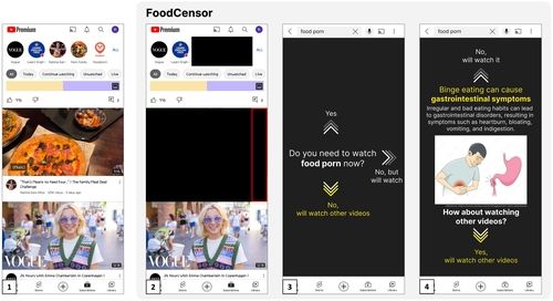 유튜브 앱에서의 실시간 음식 콘텐츠 검열 시스템