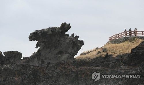 흐린 제주 하늘