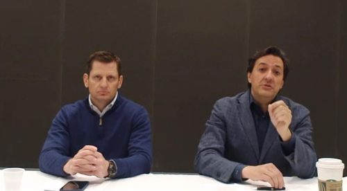 IBM 다리오 길 수석부회장(오른쪽)과 롭 토머스 수석부회장