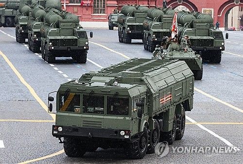 5월 9일 러시아 전승절 열병식에 등장한 이스칸데르 M 미사일