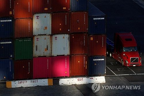 미국 캘리포니아의 한 항구.[로이터 연합뉴스 자료사진. 재판매 및 DB 금지]