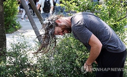 '한국 더워요'