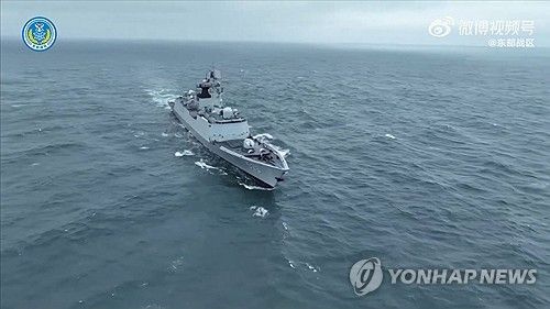 중국군 '대만 포위 훈련'