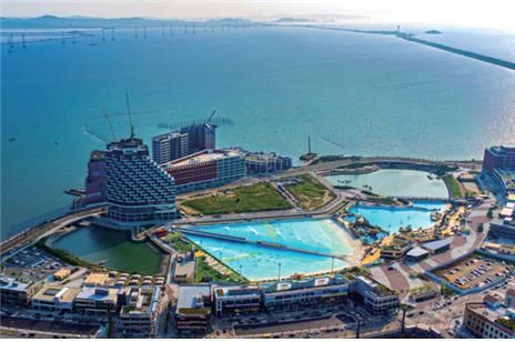 시화호 거북섬 전경