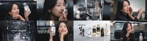 이효리, 하이트진로 '일품진로' 모델로 활동 - 1