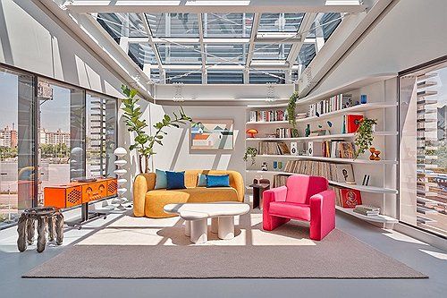 스카이 스위트 거실