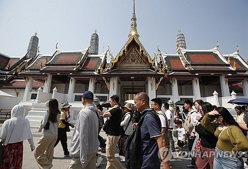 태국 방문 외국 관광객