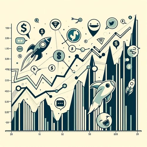 밈 주식(일러스트) 