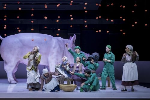 연극 '활화산' 공연 장면