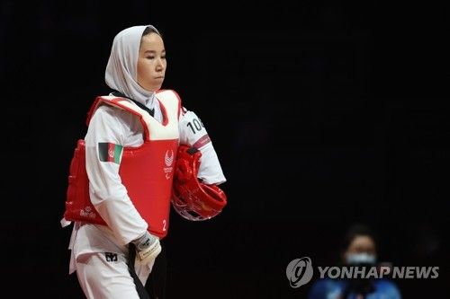 아프간 최초 패럴림픽 태권도 선수 쿠다다디