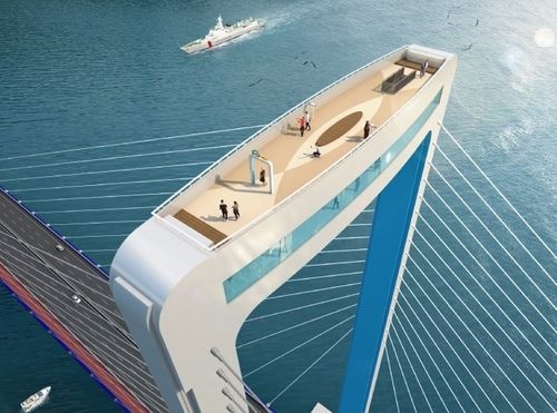 인천 제3연륙교 전망대 조감도