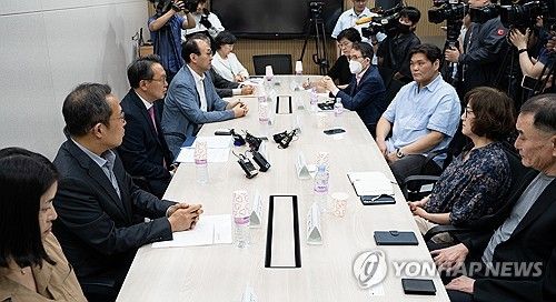 박민수 2차관, 환자단체연합회 간담회