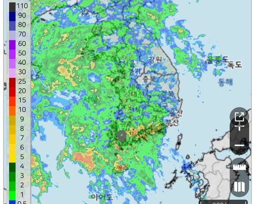 광주·전남 어린이날에 많은 비