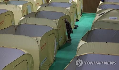 경북 예천군 이재민 임시 주거시설 