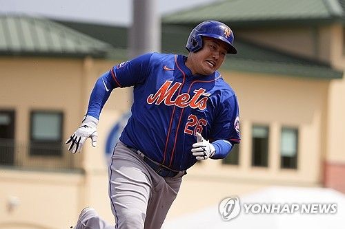 메츠와 결별하는 최지만