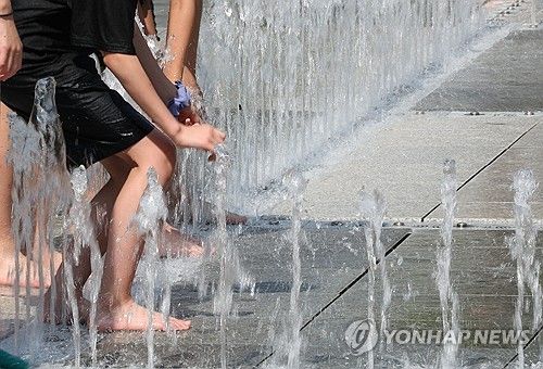 '폭염주의보' 대구는 더워요