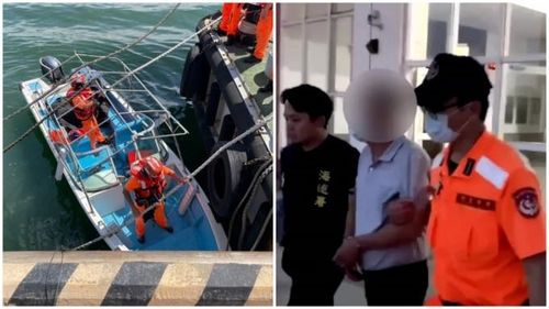 쾌속정 몰고 대만 밀입국한 중국 남성