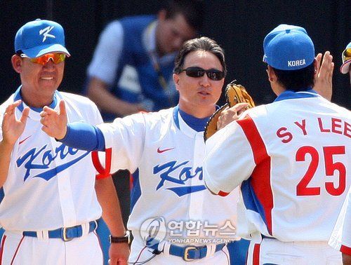 <올림픽>승엽아 한번 안아보자