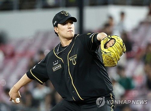 투구하는 정해영