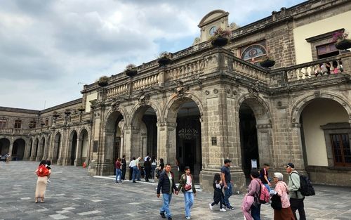 멕시코 차풀테펙 성에 자리한 국립역사박물관