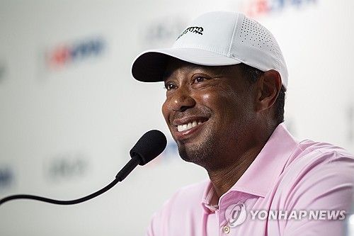 US오픈에 출전하는 타이거 우즈