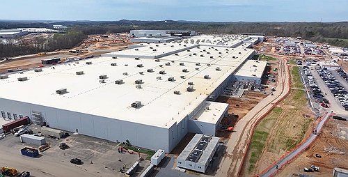 미국 조지아주 한화큐셀 카터스빌 공장 전경