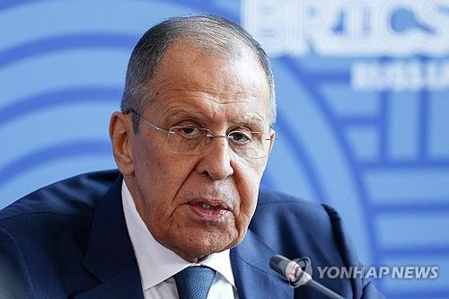 세르게이 라브로프 러시아 외무장관