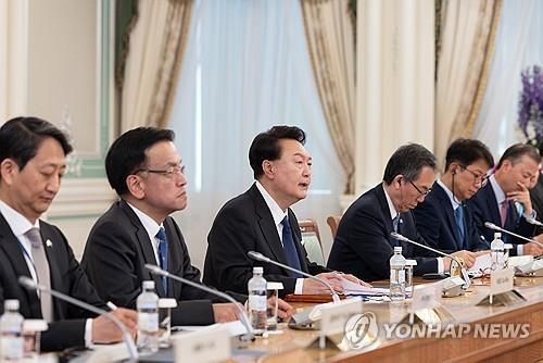 한·카자흐스탄 확대 정상회담