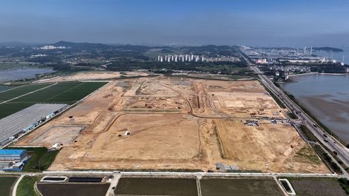 송악 물류단지 부지