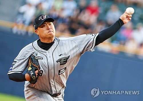 역투하는 류현진