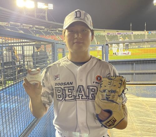 두산 새 마무리 투수 김택연