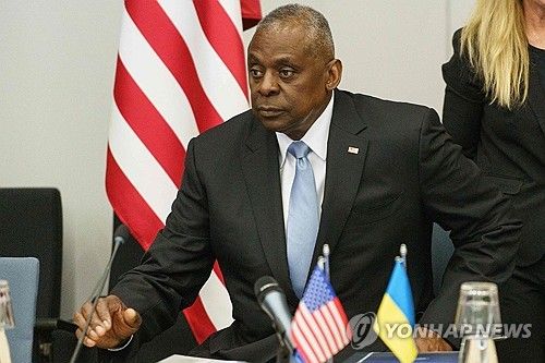 '우크라이나 국방 연락 그룹' 주재하는 미 국방장관
