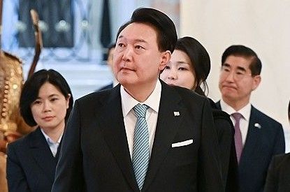 윤석열 대통령 부부, 한-카자흐 문화 공연 관람