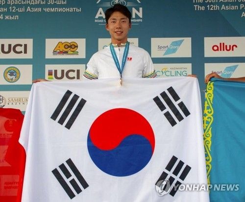 김유로, 아시아 도로사이클선수권 우승