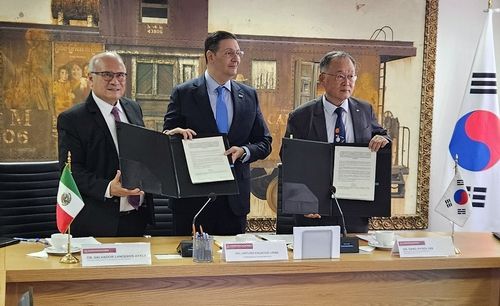 한국-멕시코, 우주 발사장 구축 공동 타당성 조사 협력 약정식