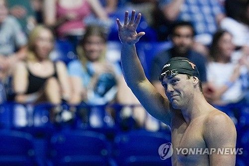 홉슨, 미국 수영 대표 선발전 남자 자유형 200ｍ 우승