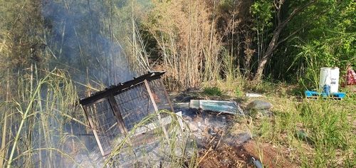 광주 북구 생용동 야산서 불