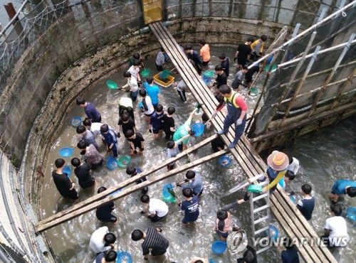 남해 지족해협 죽방렴 체험