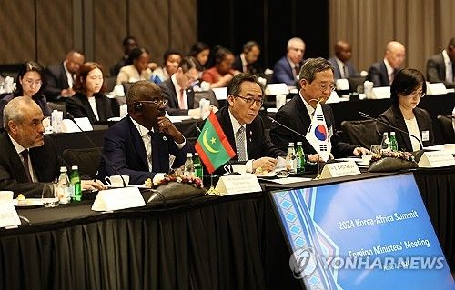 [한-아프리카 정상회의] 발언하는 조태열 장관