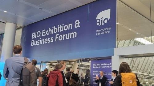 2023 바이오USA 입구. [연합뉴스 자료 사진]