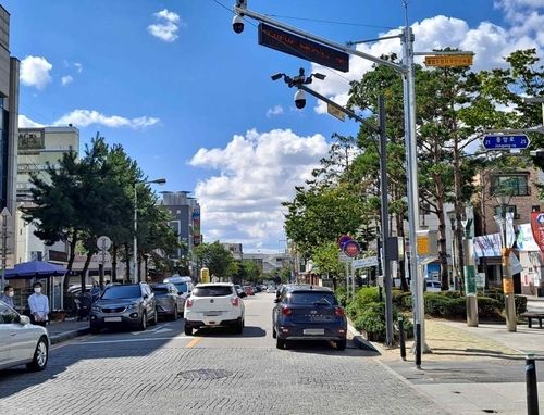 불법 주정차 단속 CCTV